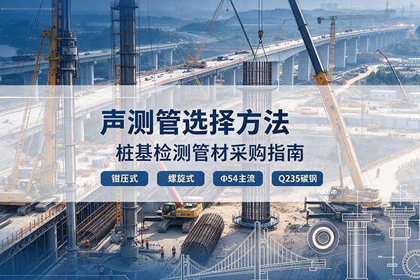 金坛声测管选型标准