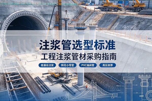 金坛注浆管选型标准