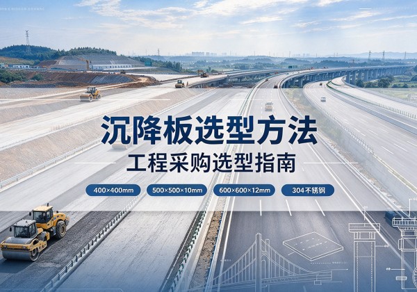 金坛沉降板选择方法