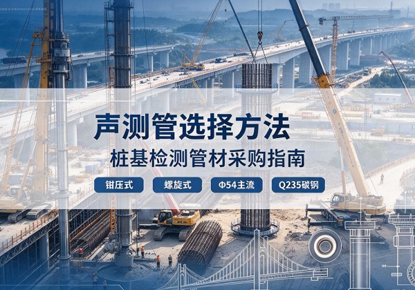 金坛声测管选型标准