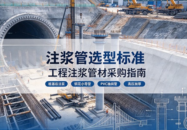 金坛注浆管选型标准